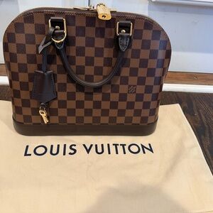 Louis Vuitton Alma PM in Damier Ebene